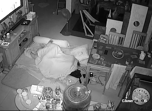 rekaman cctv main di rumah pacar